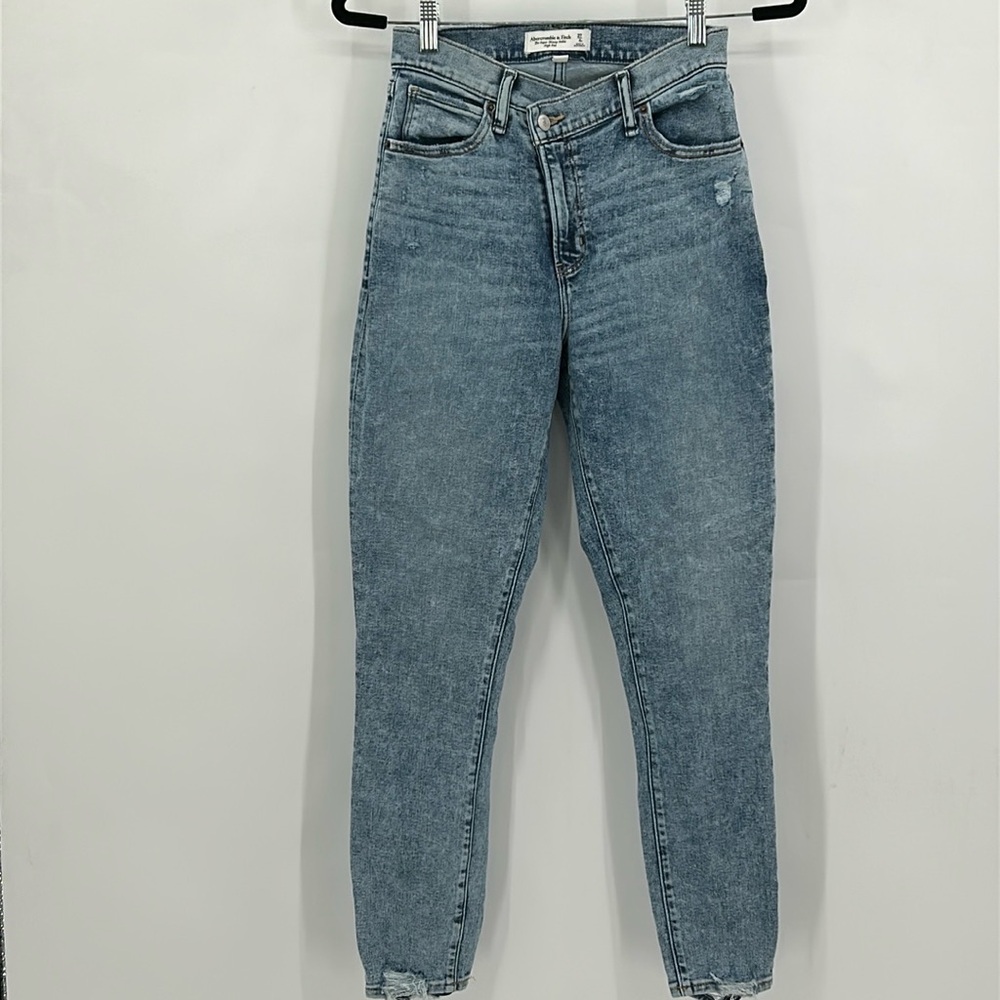 Abercrombie & Fitch Blue Skinny Jeans